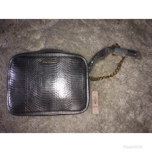 VICTORIA’S SECRET PYTHON GLAM CROSSBODY BAG - Picture 5 of 8